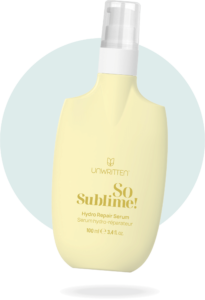 picture of so sublime hydro repair serum styling product not tested on animals